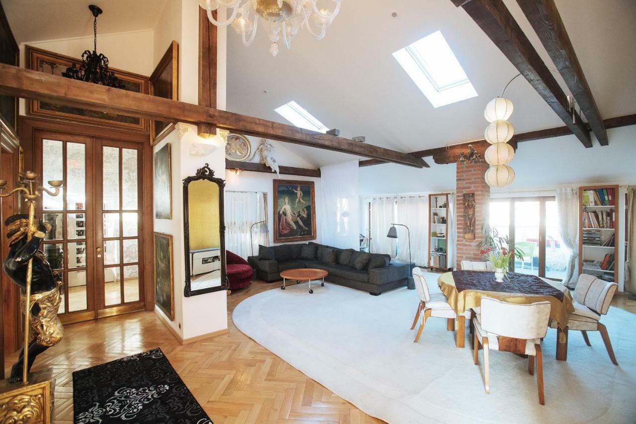 Unique Luxury Loft With Terrace In Old Town Apartment Прага Екстериор снимка